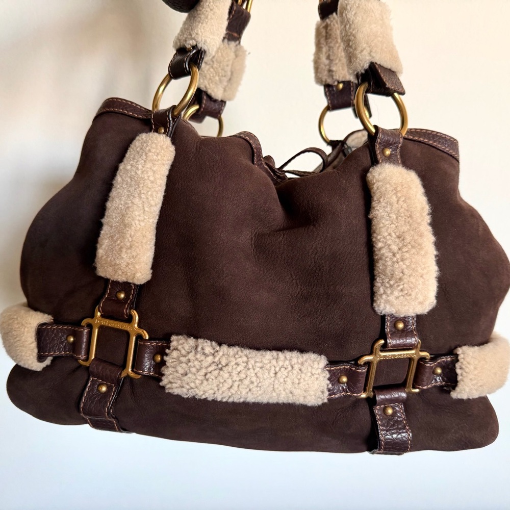 Dolce & Gabbana Shearling Bag - Picture 3 of 12